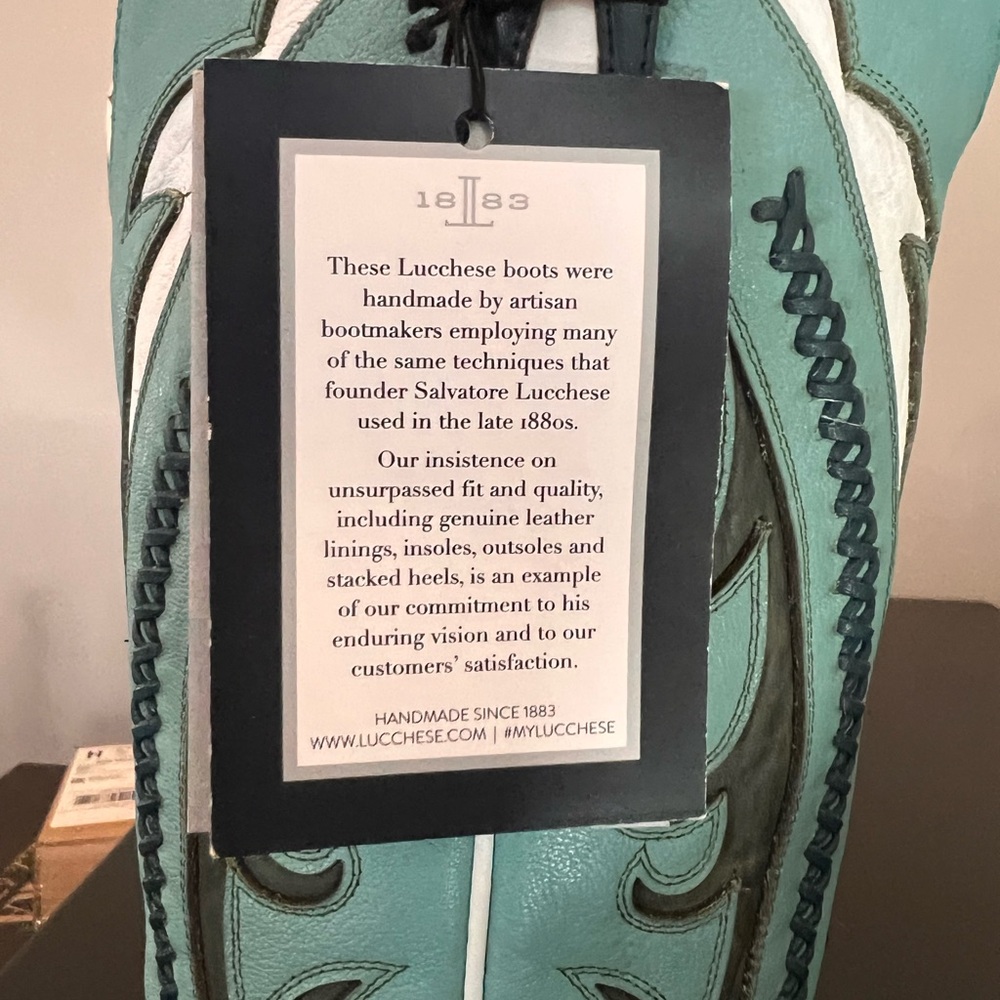 NWOB Lucchese Women's Myrtle Boot Size 8 - Picture 6 of 16
